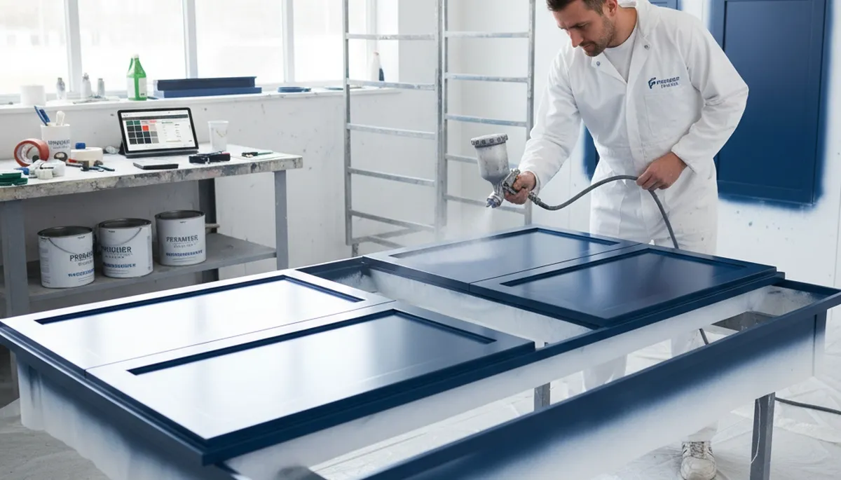 Cabinet painting service in Tucson, AZ for durable, desert-ready kitchen finishes