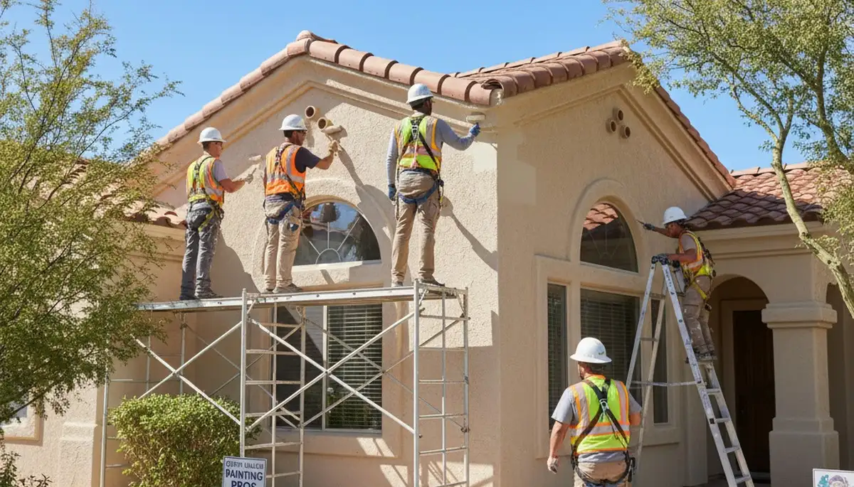 Professional Tucson, AZ house painting service for residential interior and exterior projects