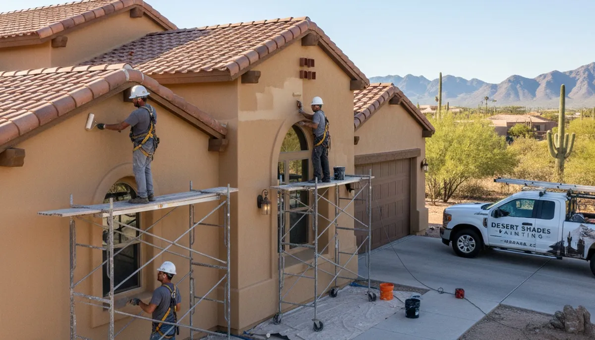 House painters in Tucson, AZ delivering professional interior and exterior painting services